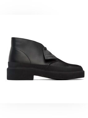 Clarks Originals Black Galosh Desert Boots